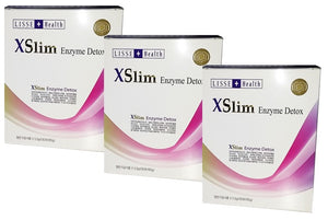5ai) LIMITED OFFER - XSlim Enzyme Detox 天然酵素排毒顆粒(30條裝) x 3盒